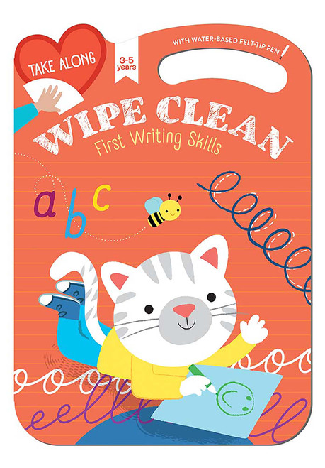 Take Along Wipe Clean: First Writing Skills (Ages 3-5) by Yoyo Books, 9789465055343