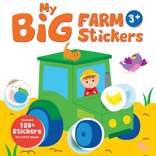 My Big Farm Sticker Book: Tractor (Ages 3+) (Includes 120+ Stickers for Little Hands!) by Yoyo Books, 9789465055473