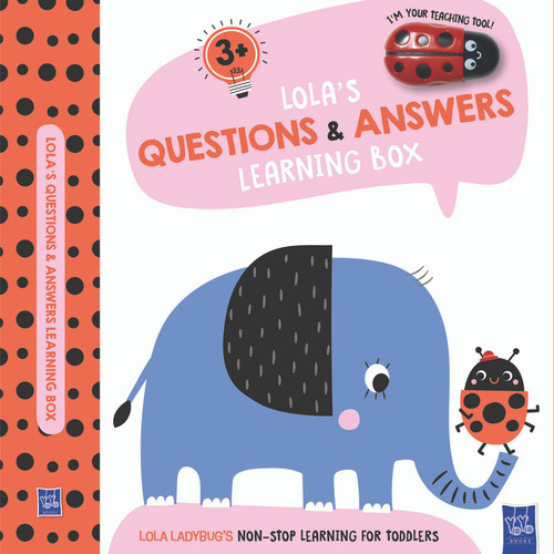 Lola's Questions & Answers Learning Box: Learn with Elephant (Ages 3+) (Lola Ladybug's Non-Stop Learning For Toddlers) by Yoyo Books, 9789465055572
