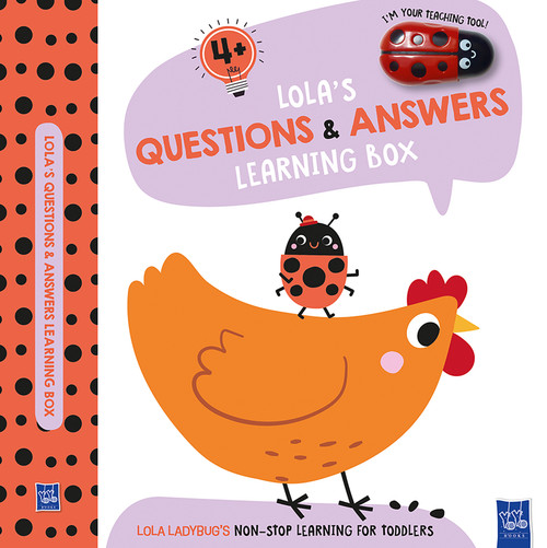 Lola's Questions & Answers Learning Box: Learn with Chicken (Ages 4+) (Lola Ladybug's Non-Stop Learning For Toddlers) by Yoyo Books, 9789465055596