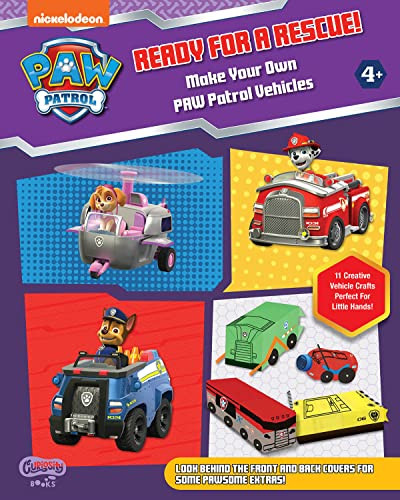 READY FOR A RESCUE! Make Your Own PAW Patrol Vehicles by Jane Kent, 9781948206495