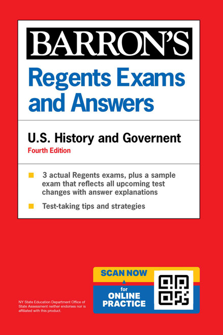 Regents Exams and Answers: U.S. History and Governent, Fourth Edition by Barron's Educational Series, 9798349703614
