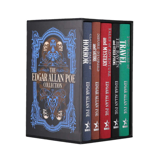 The Edgar Allan Poe Collection (Deluxe 5-Book Hardcover Boxed Set) by Edgar Allan Poe, 9781398871007