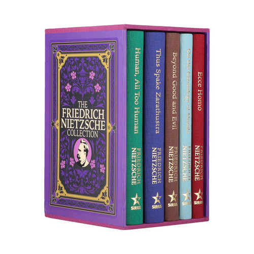 The Friedrich Nietzsche Collection (Deluxe 5-Book Hardcover Boxed Set) by Frederich Nietzsche, Thomas Common, Gerta Valentine, Helen Zimmern, Horace B. Samuel, 9781398871038