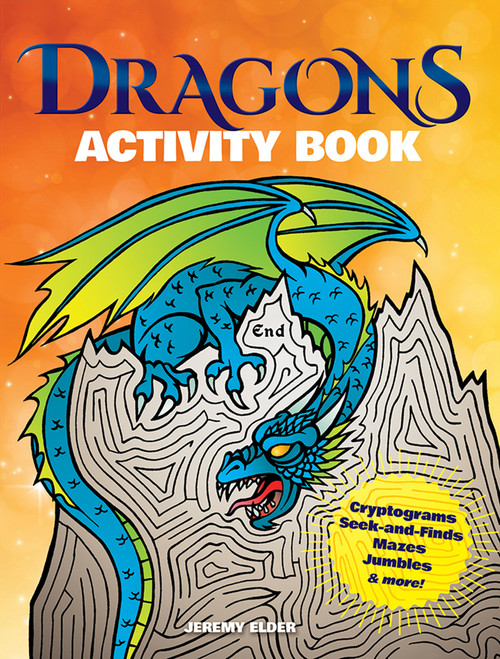 Dragons Activity Book by Jeremy Elder, 9780486490878