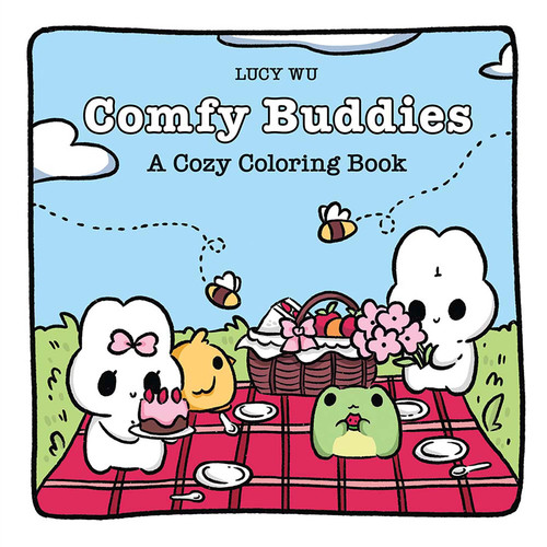 Comfy Buddies: A Cozy Coloring Book by Lucy Wu, 9780486855233