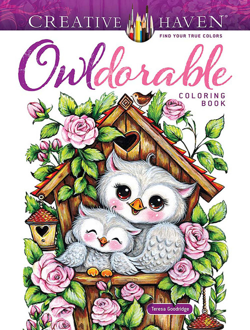 Creative Haven Owldorable Coloring Book by Teresa Goodridge, 9780486855486