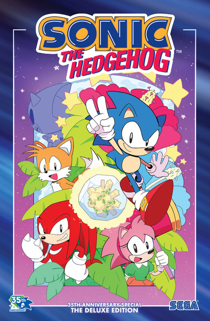 Sonic the Hedgehog: 35th Anniversary Special--The Deluxe Edition by Iasmin Omar Ata, Thomas Rothlisberger, Mauro Fonseca, Min Ho Kim, 9798887244846