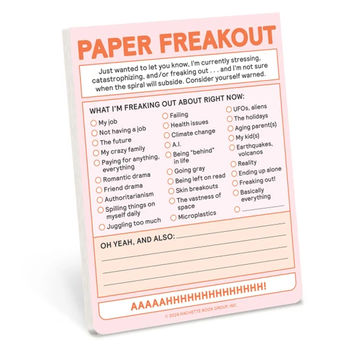 Paper Freakout Nifty Note by Knock Knock, 9781683496168