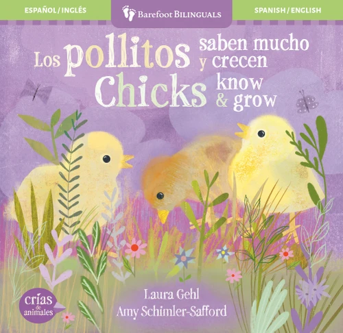 Los pollitos saben mucho y crecen / Chicks Know & Grow (Bilingual Edition) by Laura Gehl, Amy Schimler-Safford, 9798898591595