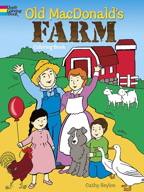 Old MacDonald's Farm Coloring Book by Cathy Beylon, 9780486430348