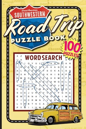 Great American Southwestern Road Trip Puzzle Book by Applewood Books, 9781945187193