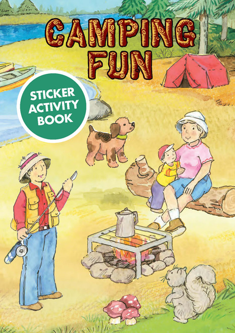 Camping Fun Sticker Activity Book (Miniature Edition) by Cathy Beylon, 9780486426266