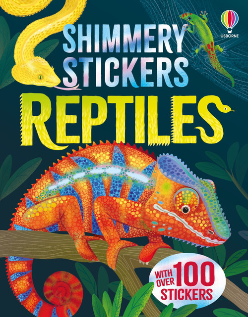 Shimmery Sticker Reptiles by Micaela Tapsell, 9781836054986