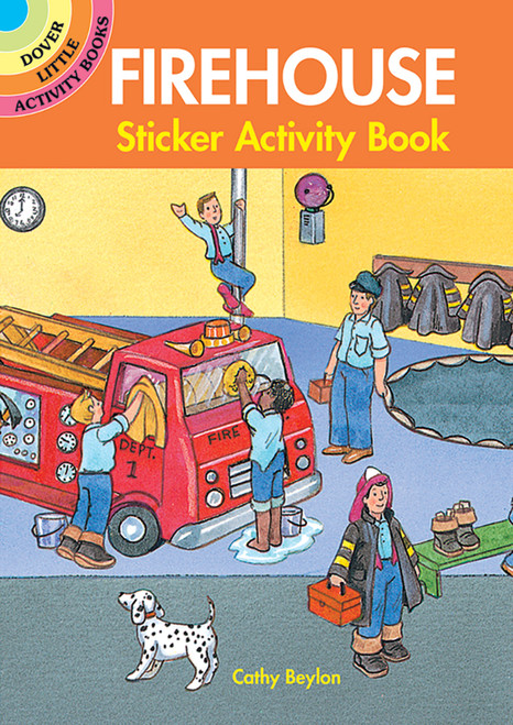 Firehouse Sticker Activity Book (Miniature Edition) by Cathy Beylon, 9780486298467
