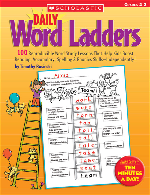 Daily Word Ladders: Grades 2-3 by Timothy V. Rasinski, 9780439513838