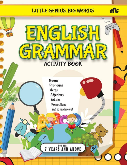 Little Genius, Big Words : English Grammar Activity Book by Moonstone, Rupa Publications, 9789361560941