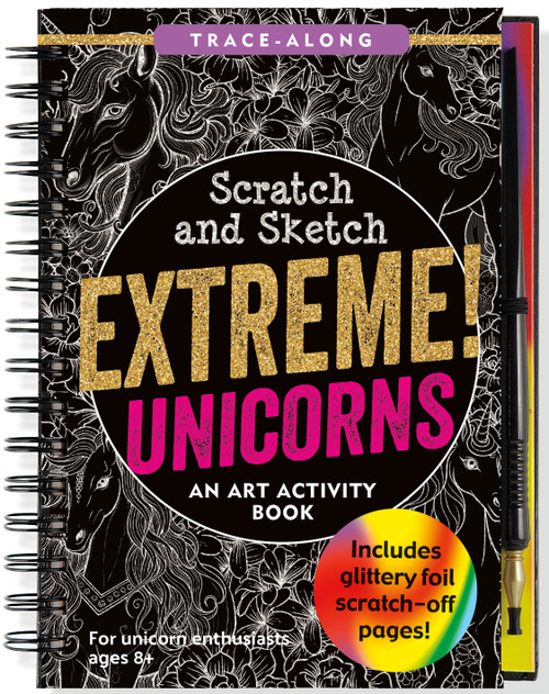 Extreme! Scratch & Sketch Unicorns by Peter Pauper Press Inc., 9781441348807