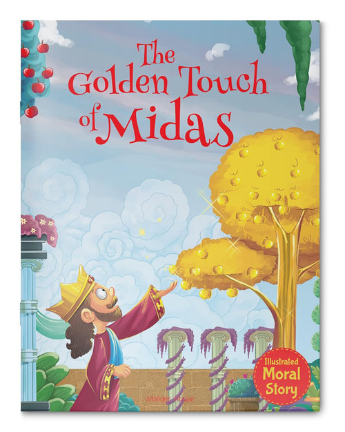 Golden Touch of Midas - Illustrated Moral Story for Children, The (Miniature Edition) by Wonder House Books, 9789354406867