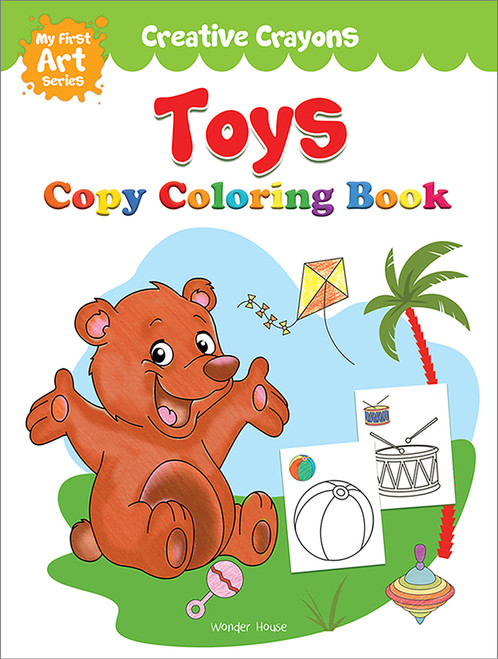Colouring Book of Toys: Creative Crayons Series - Crayon Copy Colour Books by Wonder House Books, 9789387779723