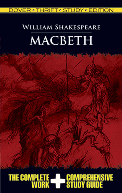 Macbeth Thrift Study Edition by William Shakespeare, 9780486475752