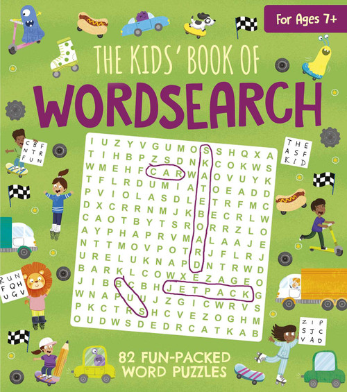 The Kids' Book of Wordsearch (82 Fun-Packed Word Puzzles) by Finnegan, 9781398815230