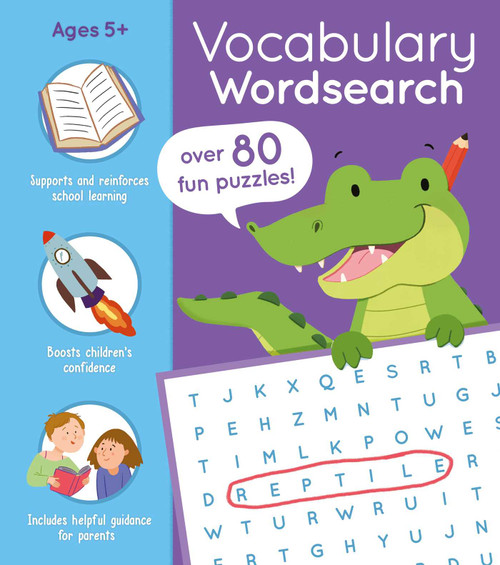 Vocabulary Wordsearch (Over 85 Fun Puzzles!) by Savery, 9781398817890