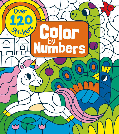 Color by Numbers (Over 120 Stickers) by Stamper, 9781398835955
