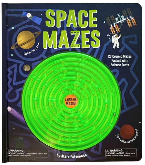 Space Mazes (Featuring 3D Maze Game) by Baker, 9781398858626