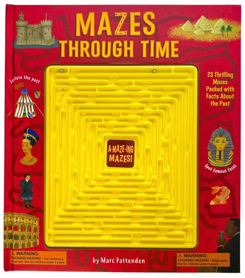 Mazes Through Time (Featuring 3D Maze Game) by Yeo, 9781398858657