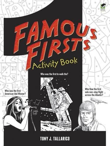 Famous Firsts Activity Book by Tony J. Tallarico, 9780486488394