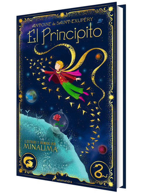 El Principito (edición ilustrada y animada por MinaLima) / The Little Prince (MinaLima Edition) (Spanish Edition) by Antoine De Saint-Exupéry, 9788419868725
