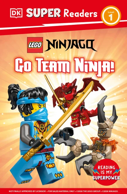 DK Super Readers Level 1 LEGO NINJAGO Go Team Ninja by DK, 9798217315970