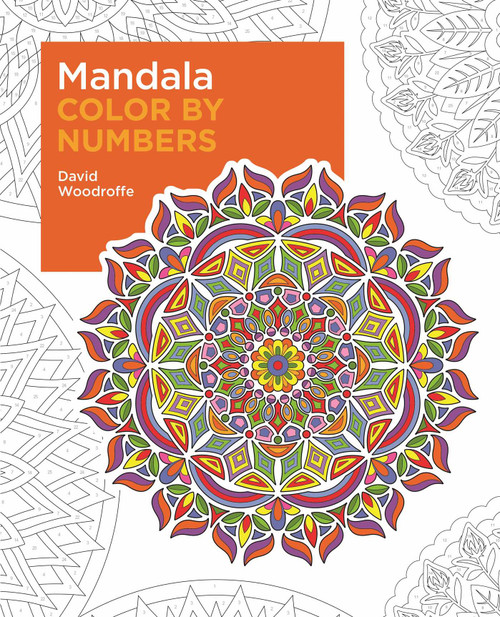 Mandala Color by Numbers by David Woodroffe, 9781398814813