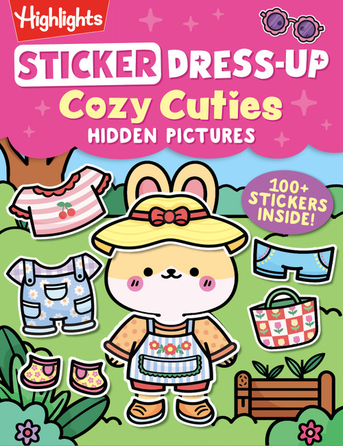 Sticker Dress-Up Kawaii Cuties Hidden Pictures by Highlights, 9781639624997