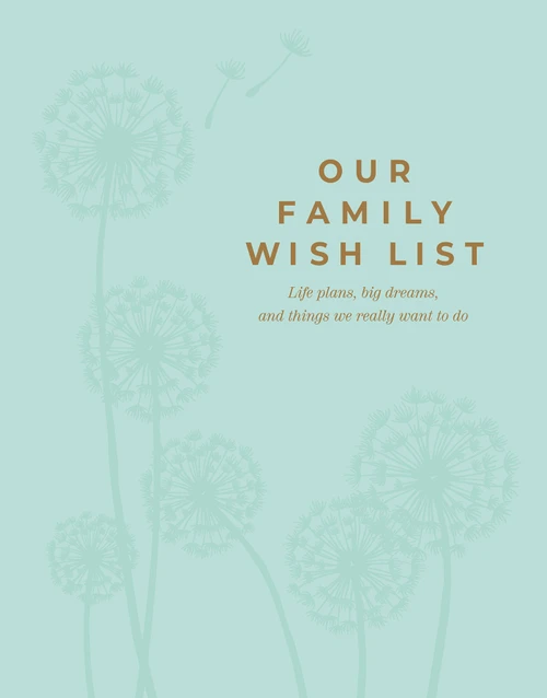 Our Family Wish List (Life Plans, Big Dreams, and Things We Really Want to Do) by M.H. Clark, 9798217214723