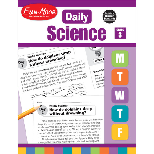 Daily Science Grade 3 Te by Evan-Moor Educational Publishers, 9781596734210