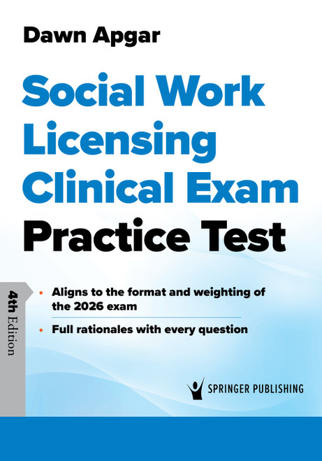 Social Work Licensing Clinical Exam Practice Test by Dawn Apgar, 9780826185099