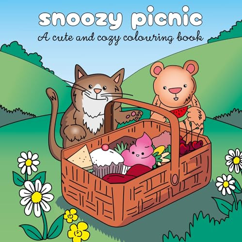 Snoozy Picnic (A cute and cozy colouring book) by Ollie Brown, Ollie Brown, OH, 9781035438556