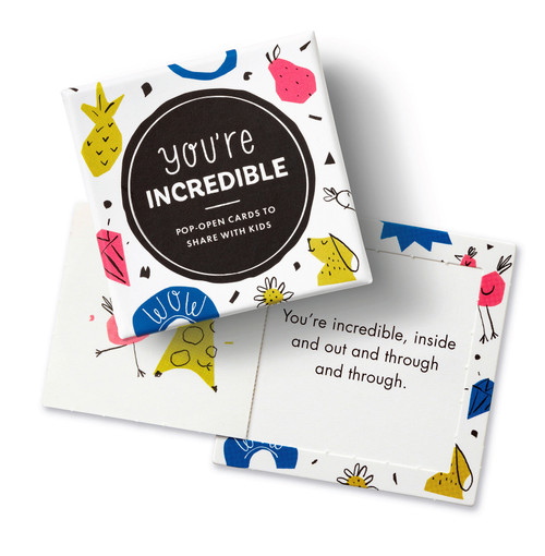ThoughtFulls for Kids: You're Incredible (Pop-Open Cards to Share with Kids) by COMPENDIUM, 9781966077237