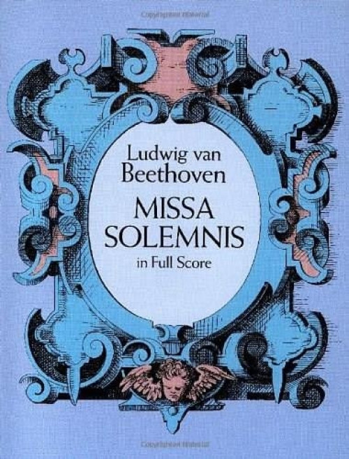 Missa Solemnis in Full Score by Ludwig van Beethoven, 9780486268941