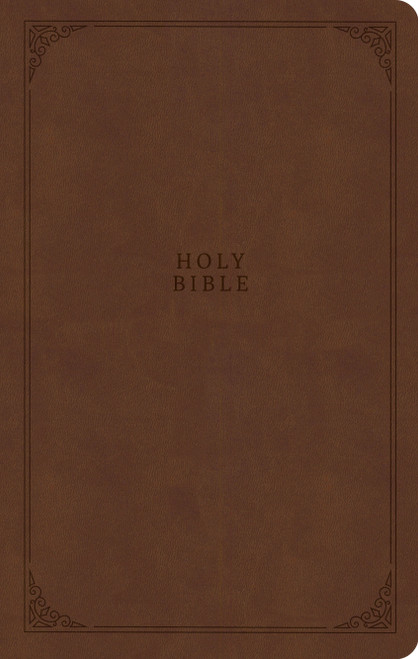 CSB Premium Gift Bible, Easy-to-Read Optimal Type, Brown LeatherTouch by CSB Bibles by Holman, 9798384557241