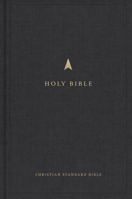 CSB Pew Bible, Large Print Edition, Easy-to-Read Optimal Type, Charcoal Cloth Over Board by CSB Bibles by Holman, 9798384557289