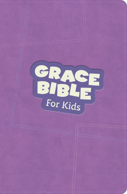 CSB Grace Bible for Kids, Purple LeatherTouch (Dyslexia Friendly) by 2K/DENMARK, CSB Bibles by Holman, 9798384557449
