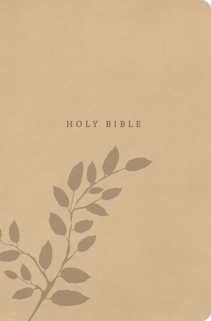 CSB Large Print Compact Reference Bible, Value Edition, Easy-to-Read Optimal Type, Camel LeatherTouch by CSB Bibles by Holman, 9798384557500