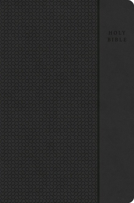 CSB Large Print Compact Reference Bible, Value Edition, Easy-to-Read Optimal Type, Charcoal LeatherTouch by CSB Bibles by Holman, 9798384557517