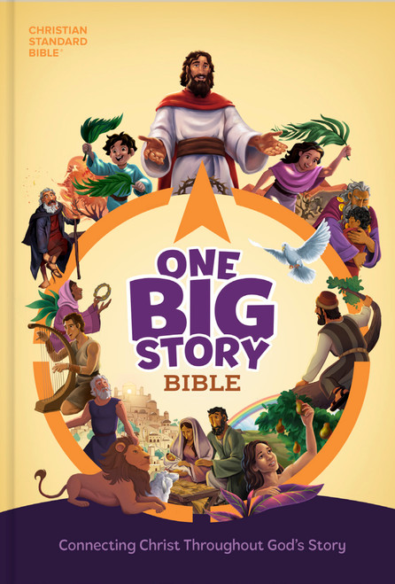 CSB One Big Story Bible, Revised & Updated, Easy-to-Read Optimal Type, Hardcover by CSB Bibles by Holman, 9798384557593
