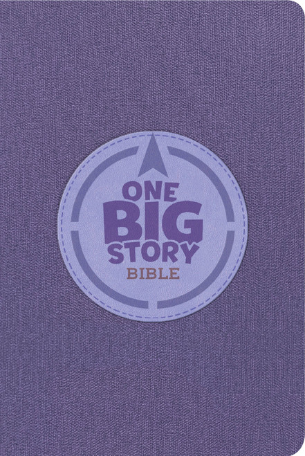 CSB One Big Story Bible, Revised & Updated, Easy-to-Read Optimal Type, Purple LeatherTouch by CSB Bibles by Holman, 9798384557623