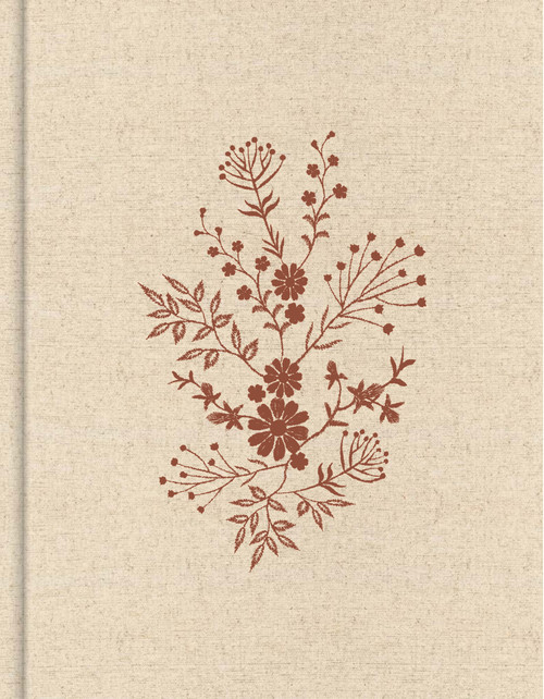 KJV Notetaking Bible, Expanded Reference Edition, Cream/Floral Cloth Over Board by Holman Bible Publishers, 9798384557647