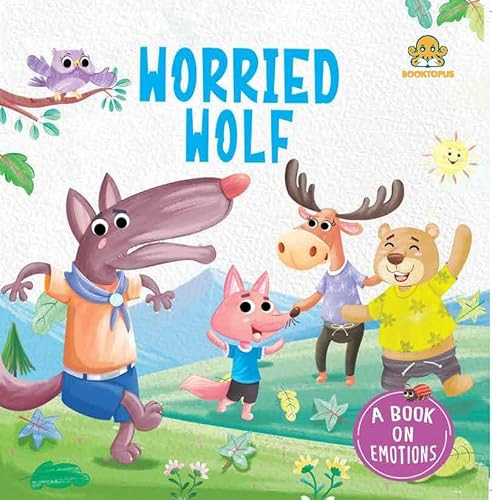 The Worried Wolf (Emotion Board Book) by Booktopus, 9789369894598